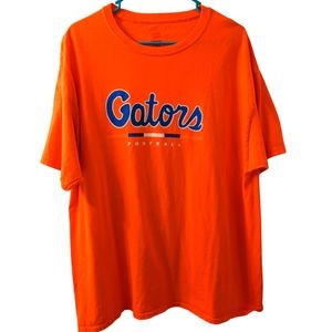FLORIDA GATORS Football orange & blue T- shirt Sz XL